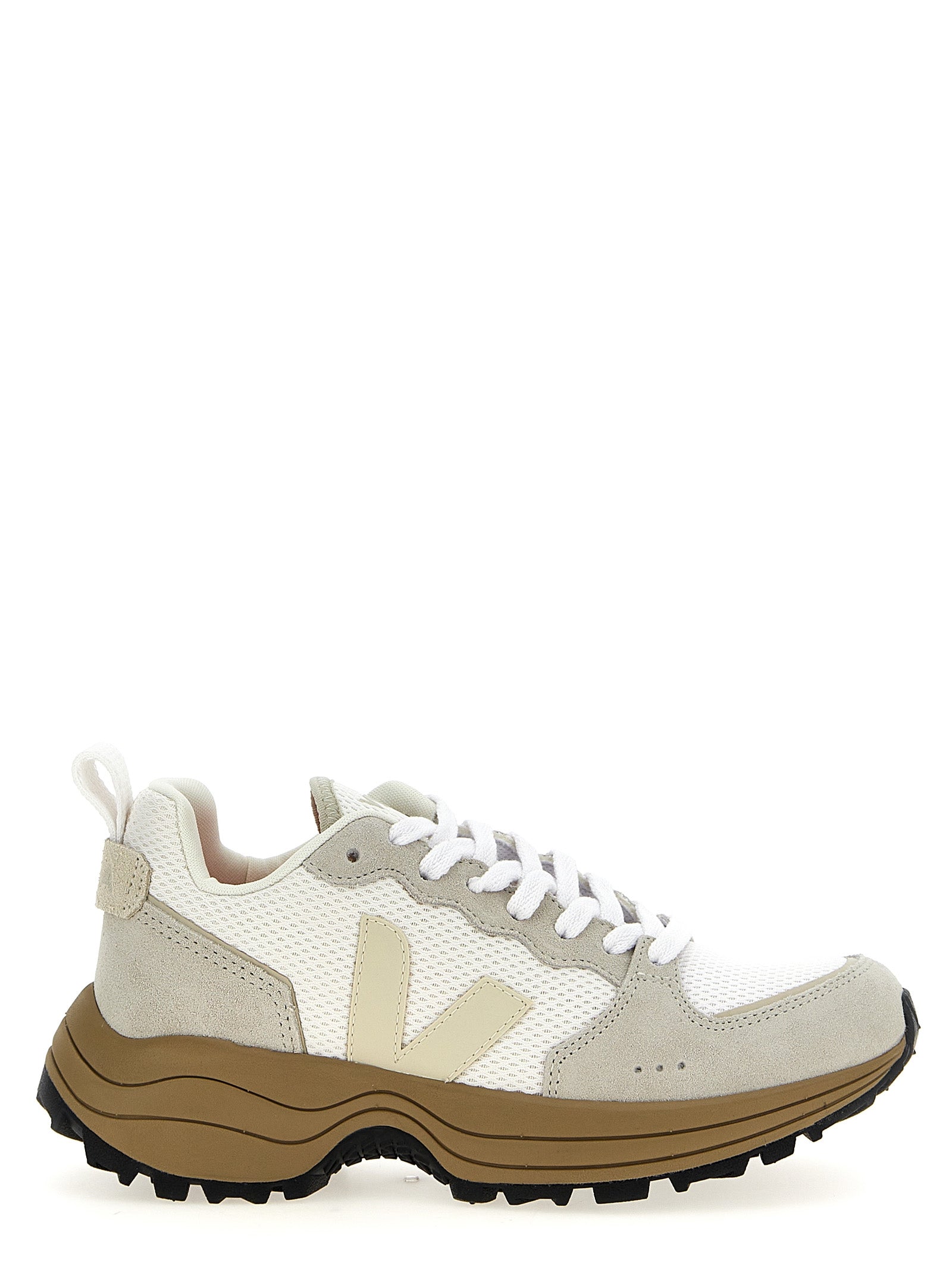 Veja Beige Sneaker aus recyceltem Polyester