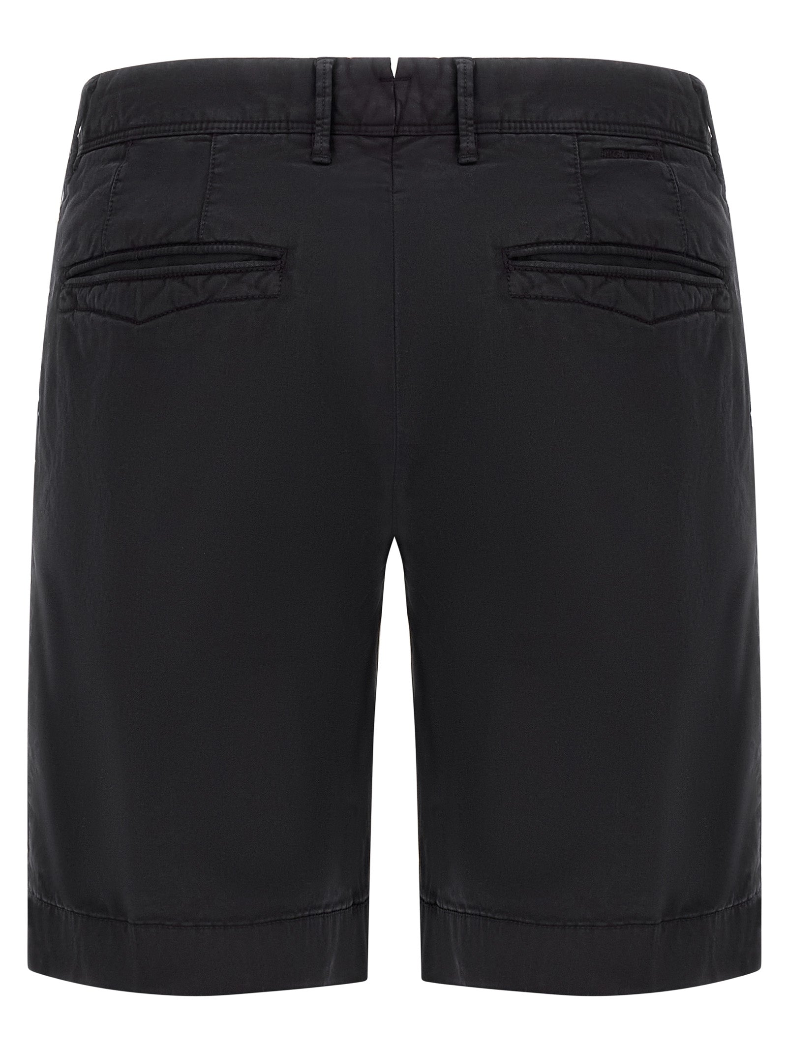 Incotex Blaue Baumwoll-Bermudashorts