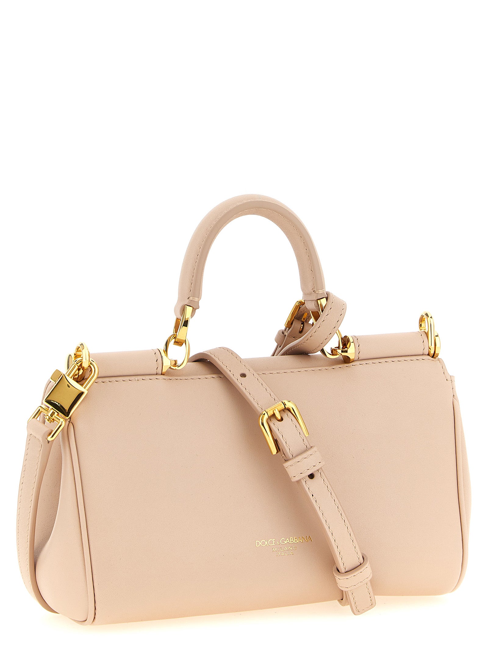 Dolce & Gabbana Handtasche aus mehrfarbigem Kalbsleder