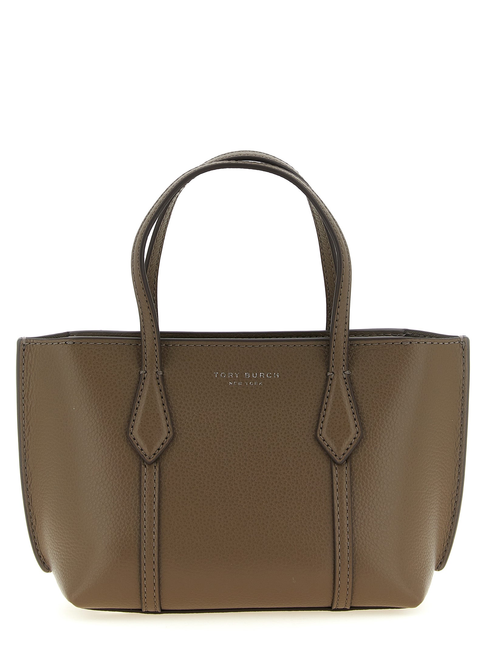 Tory Burch Braune Kalbsleder-Tasche
