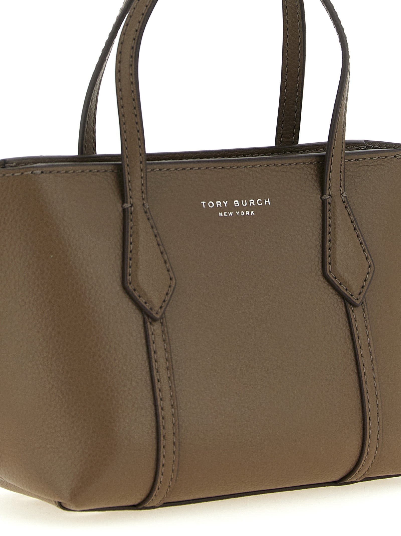Tory Burch Braune Kalbsleder-Tasche