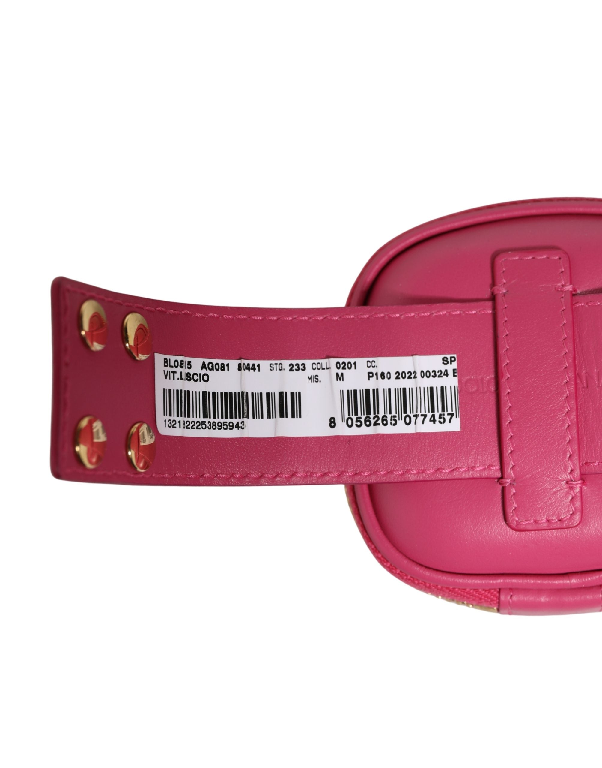 Dolce & Gabbana Pinkes Kalbsleder DG Logo MULTIFUNCTIONAL KIT Tasche