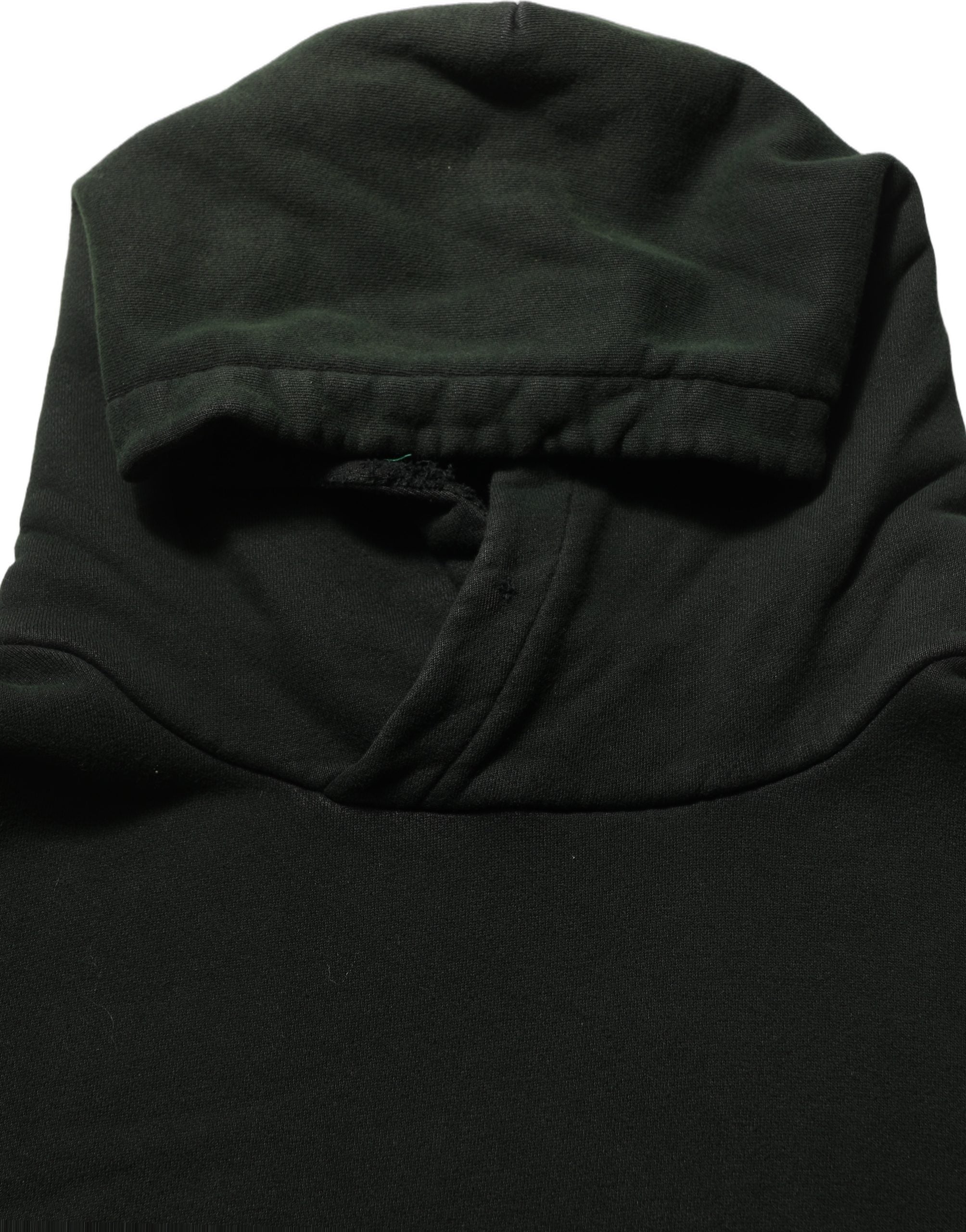 Dolce & Gabbana Schwarzer Kapuzenpullover aus Baumwolle für Herren