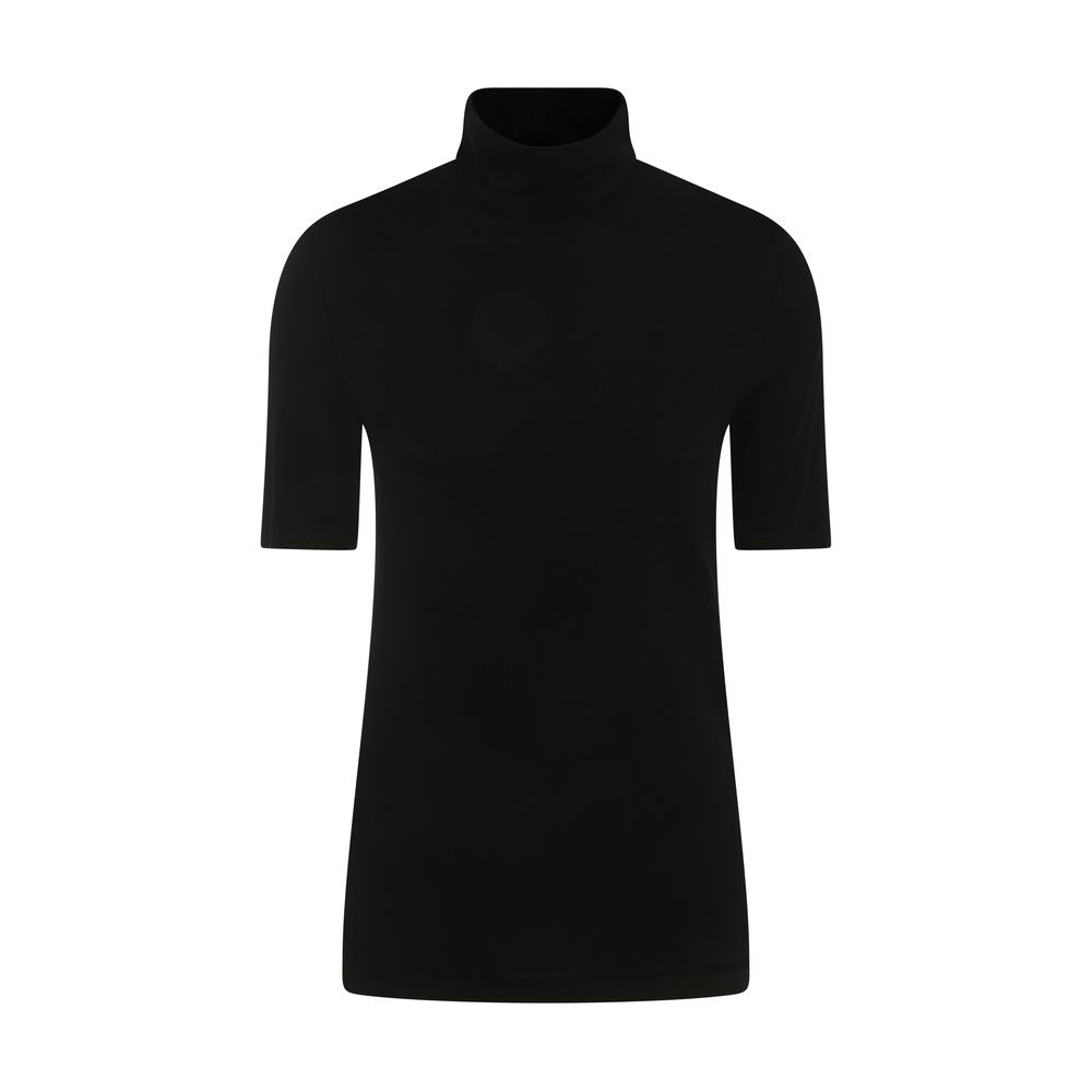Wolford Schwarzes Synthetik-T-Shirt
