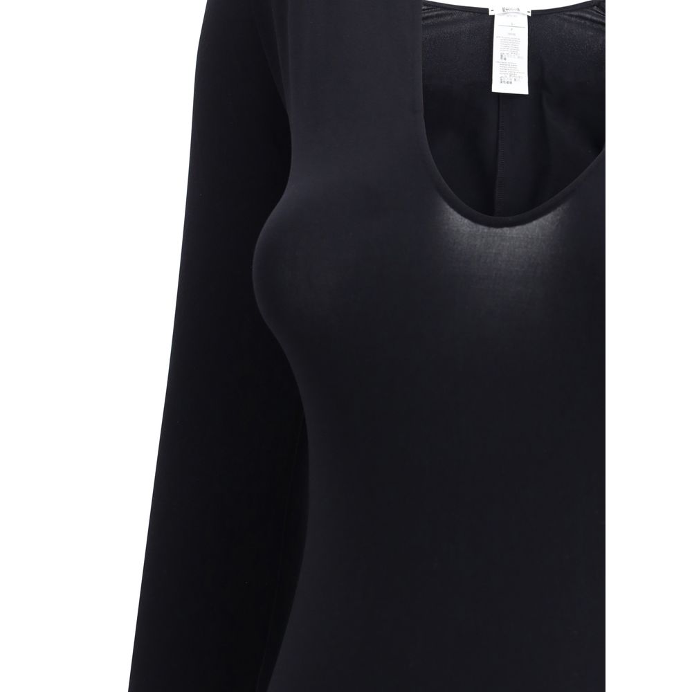 Wolford Schwarzer Polyamid-Body