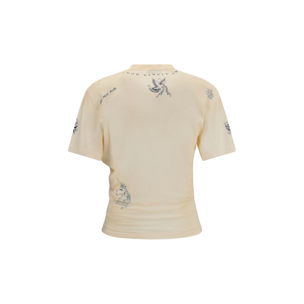 Balenciaga Beiges Baumwoll-T-Shirt