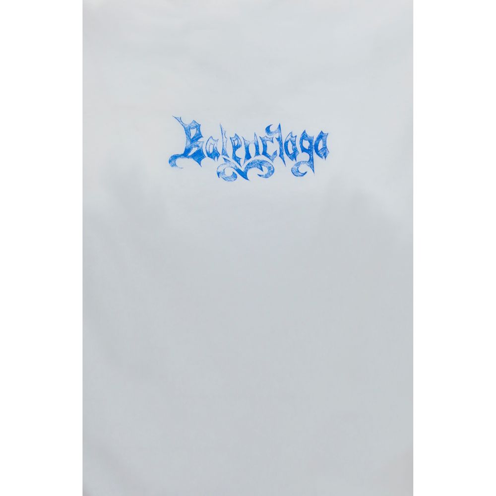 Balenciaga Weißes Baumwoll-T-Shirt