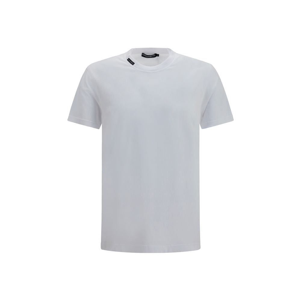 Dolce & Gabbana Weißes Baumwoll-T-Shirt