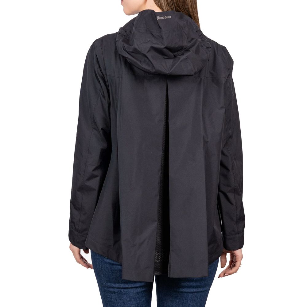 Herno Schwarze Shell-Jacke aus Polyester