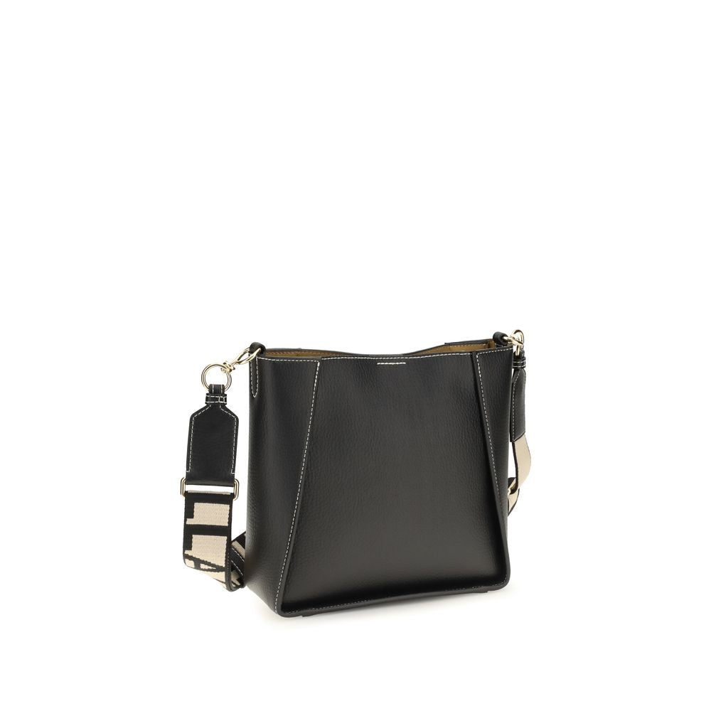 Stella McCartney Schwarze Schultertasche aus Polyethylen