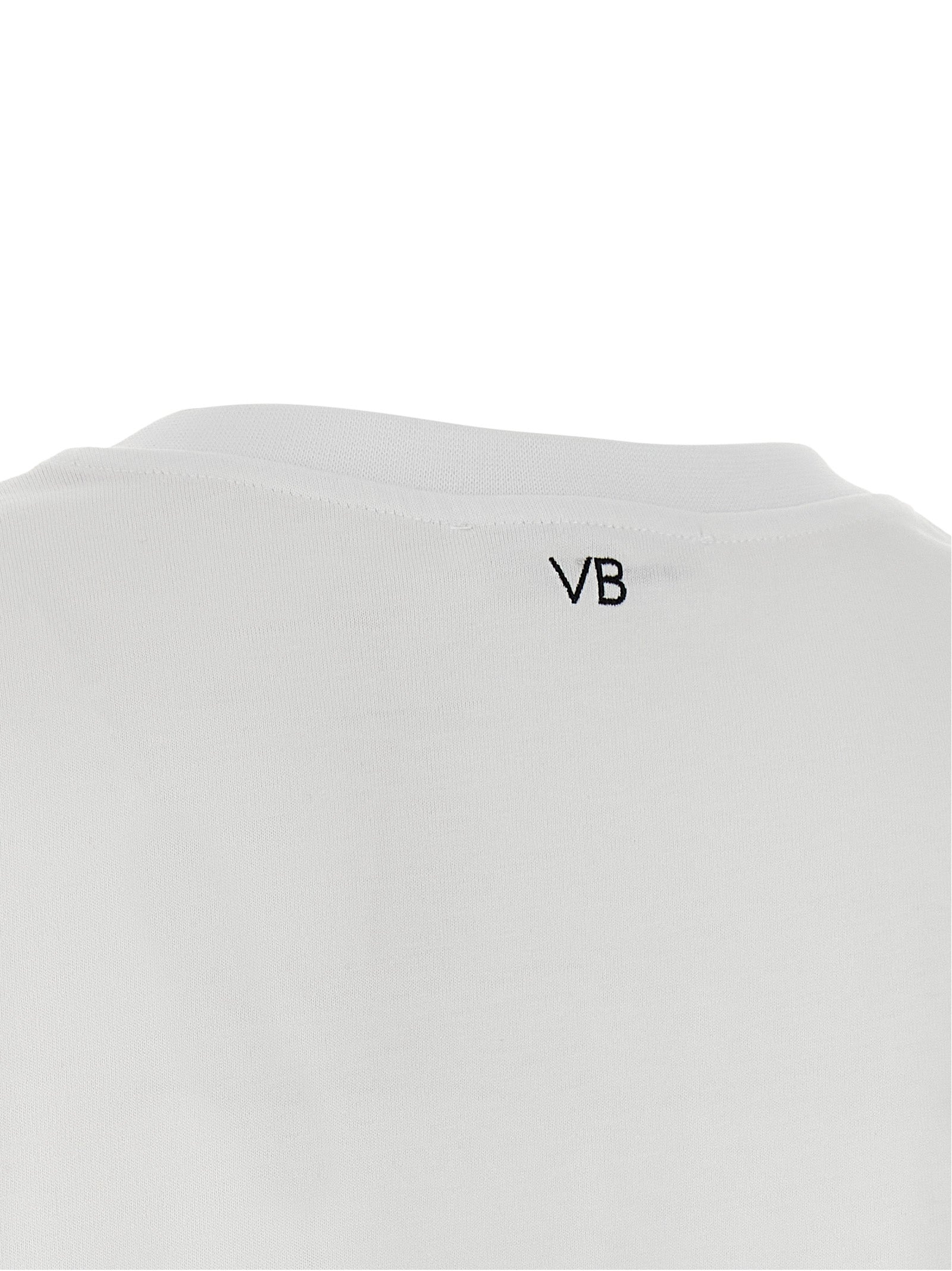 Victoria Beckham Weißes Baumwoll-T-Shirt