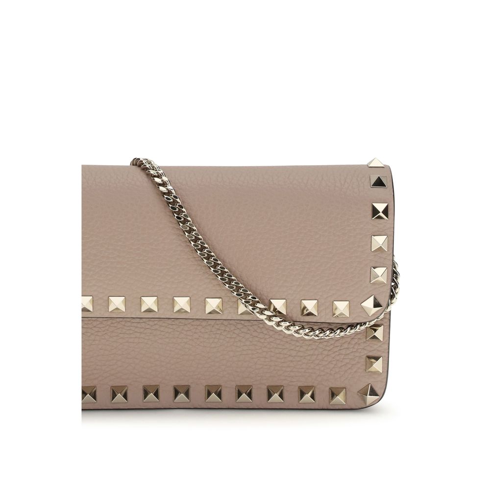 Valentino Garavani Multicolor Calf Leather Bos Taurus Geldbörse