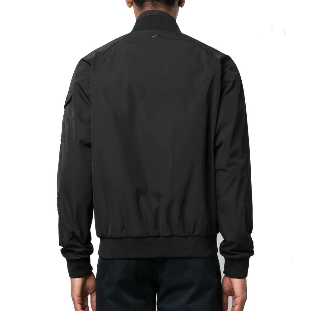 Herno Schwarzer Bomber aus Polyester