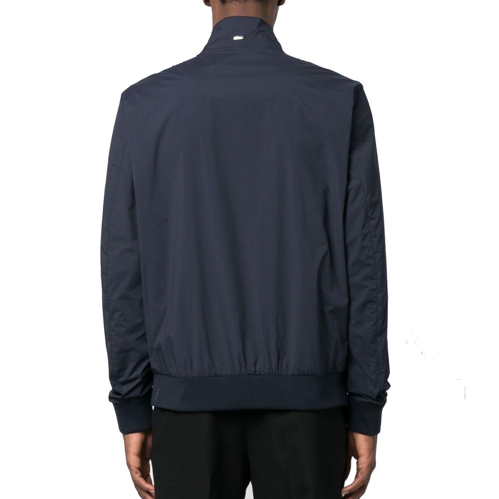 Herno Blauer Polyester-Bomber