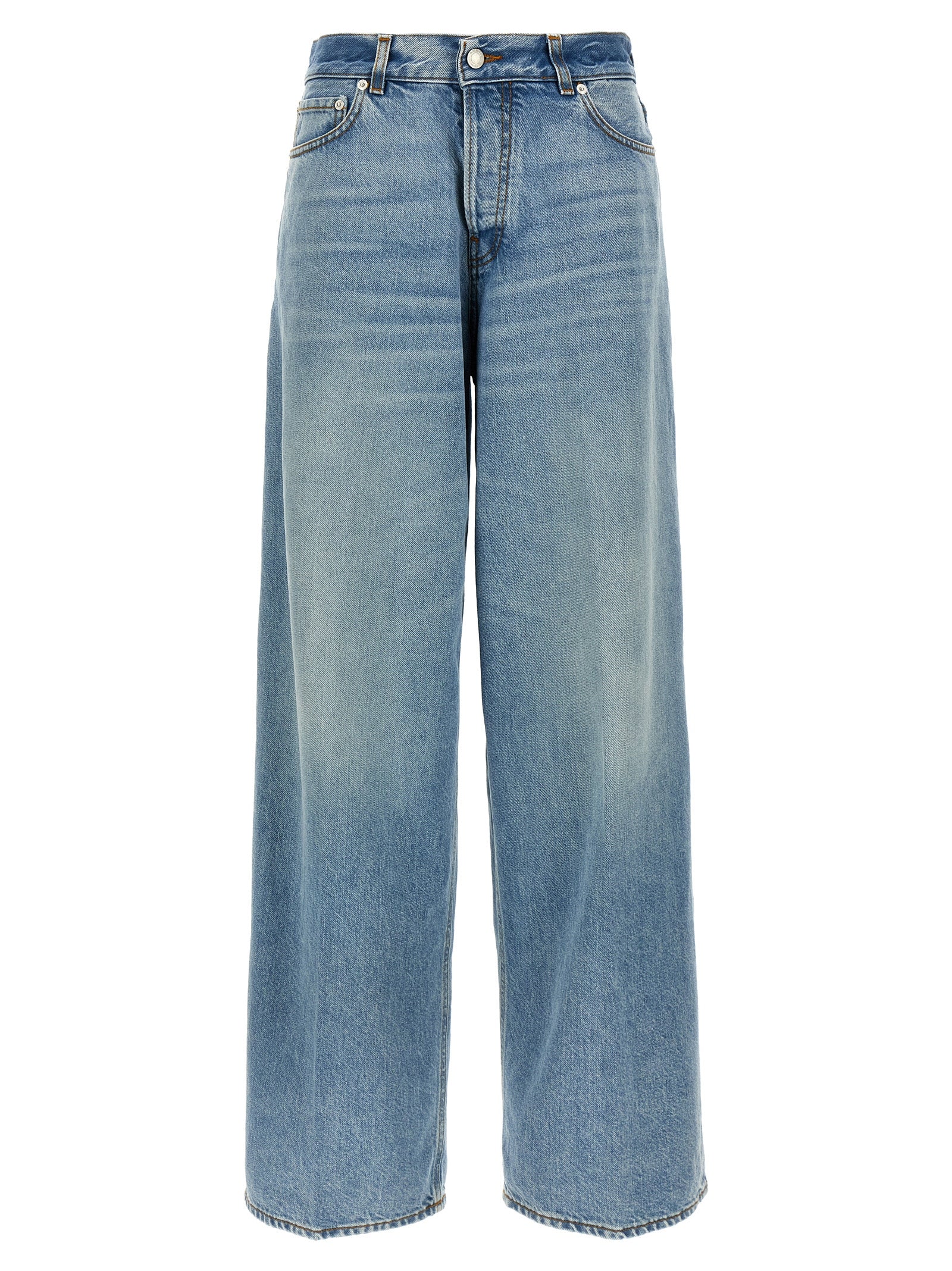 Haikure Blaue Jeans aus Baumwolle im geraden Schnitt