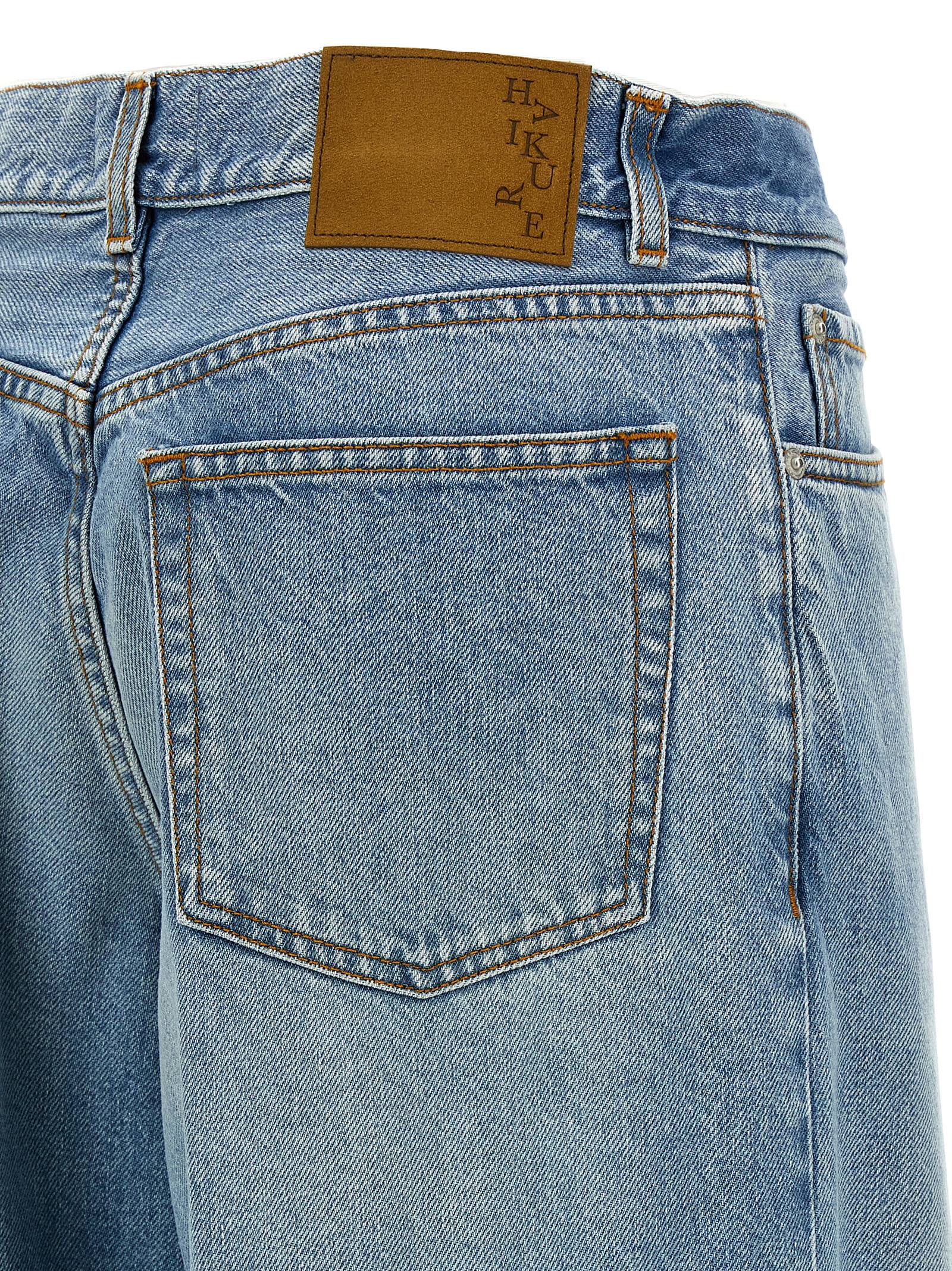 Haikure Blaue Jeans aus Baumwolle im geraden Schnitt