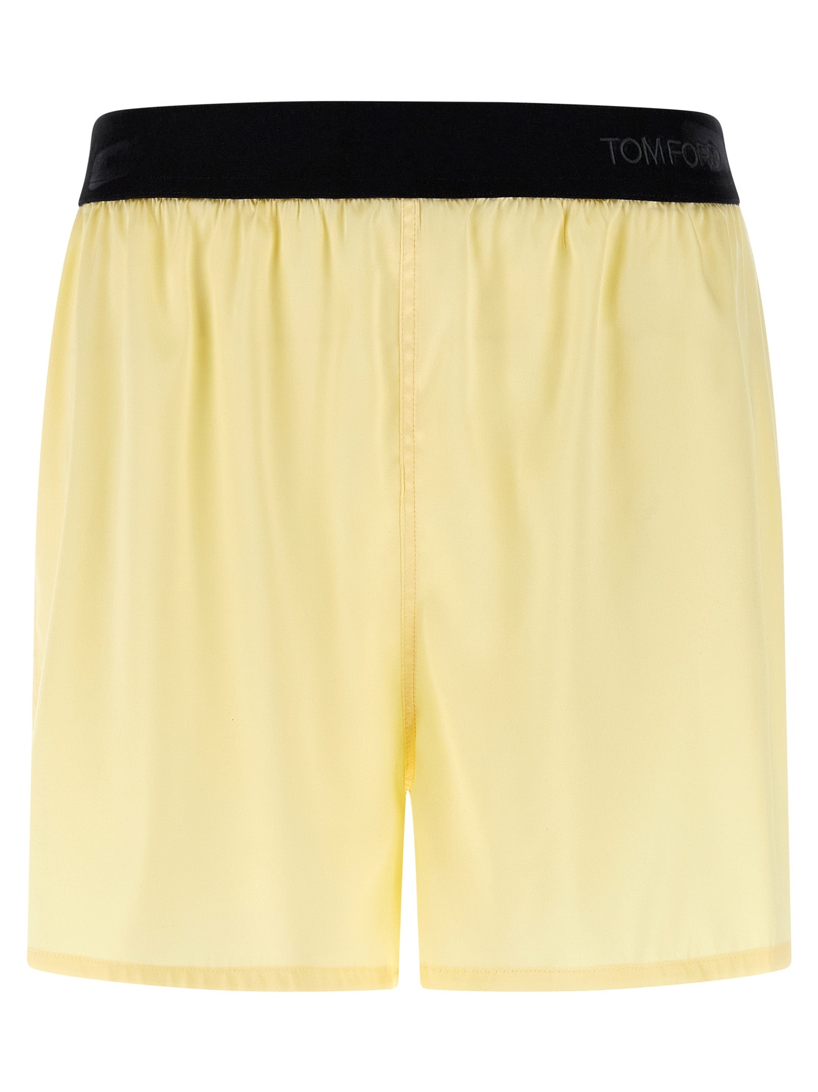Tom Ford Zweifarbige Seiden-Bermudashorts