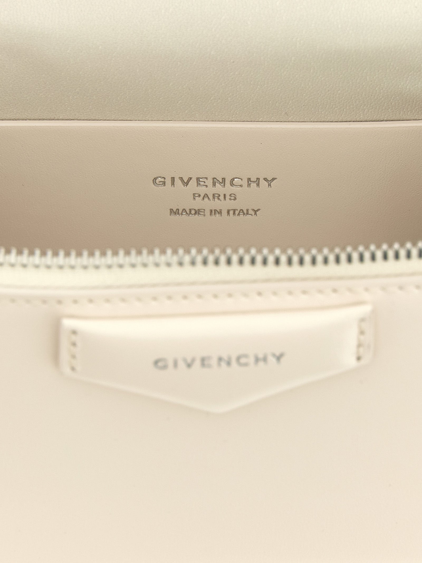 Givenchy Weiße Leder Crossbody-Tasche