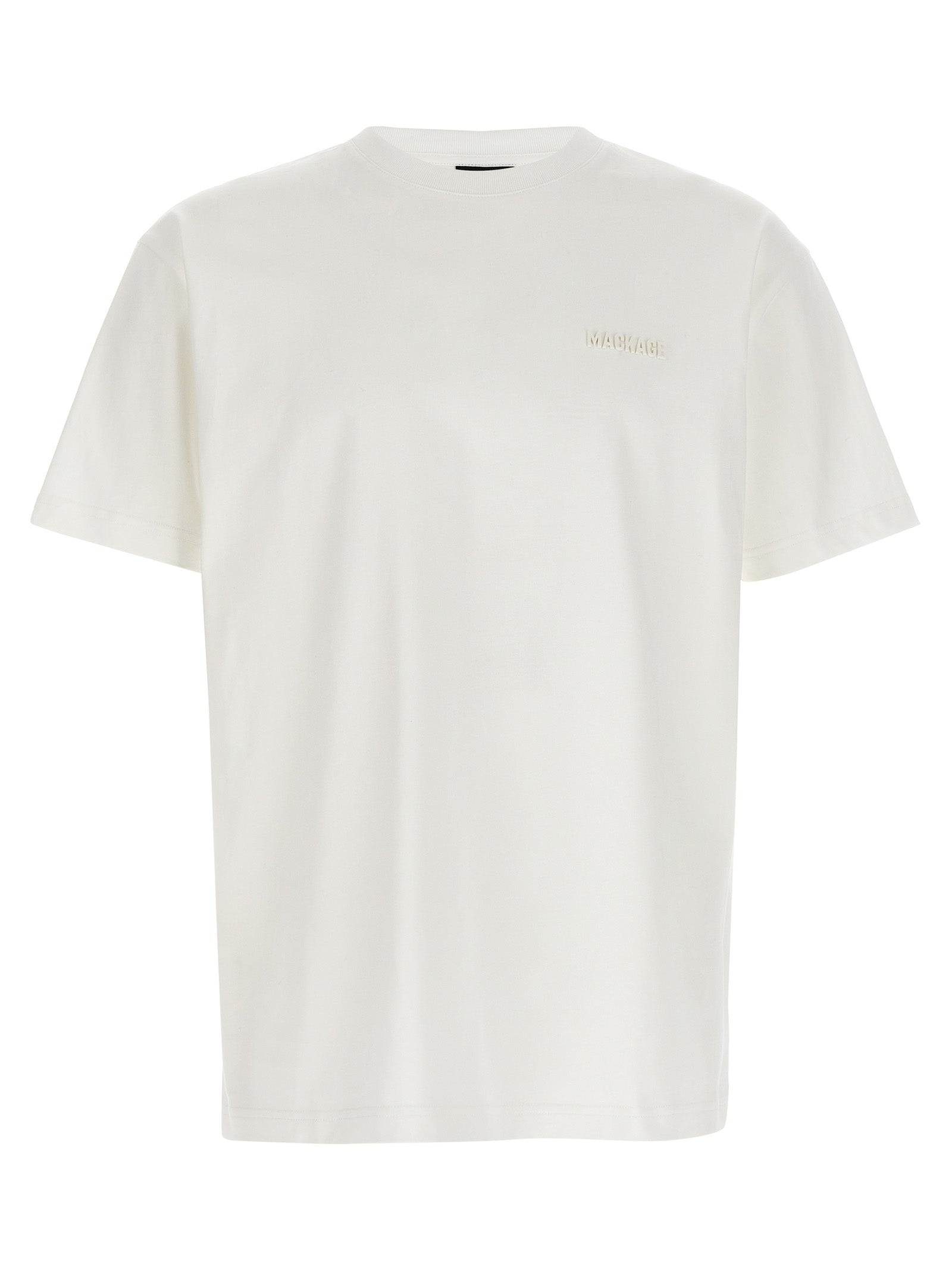 Mackage Weißes Baumwoll-T-Shirt