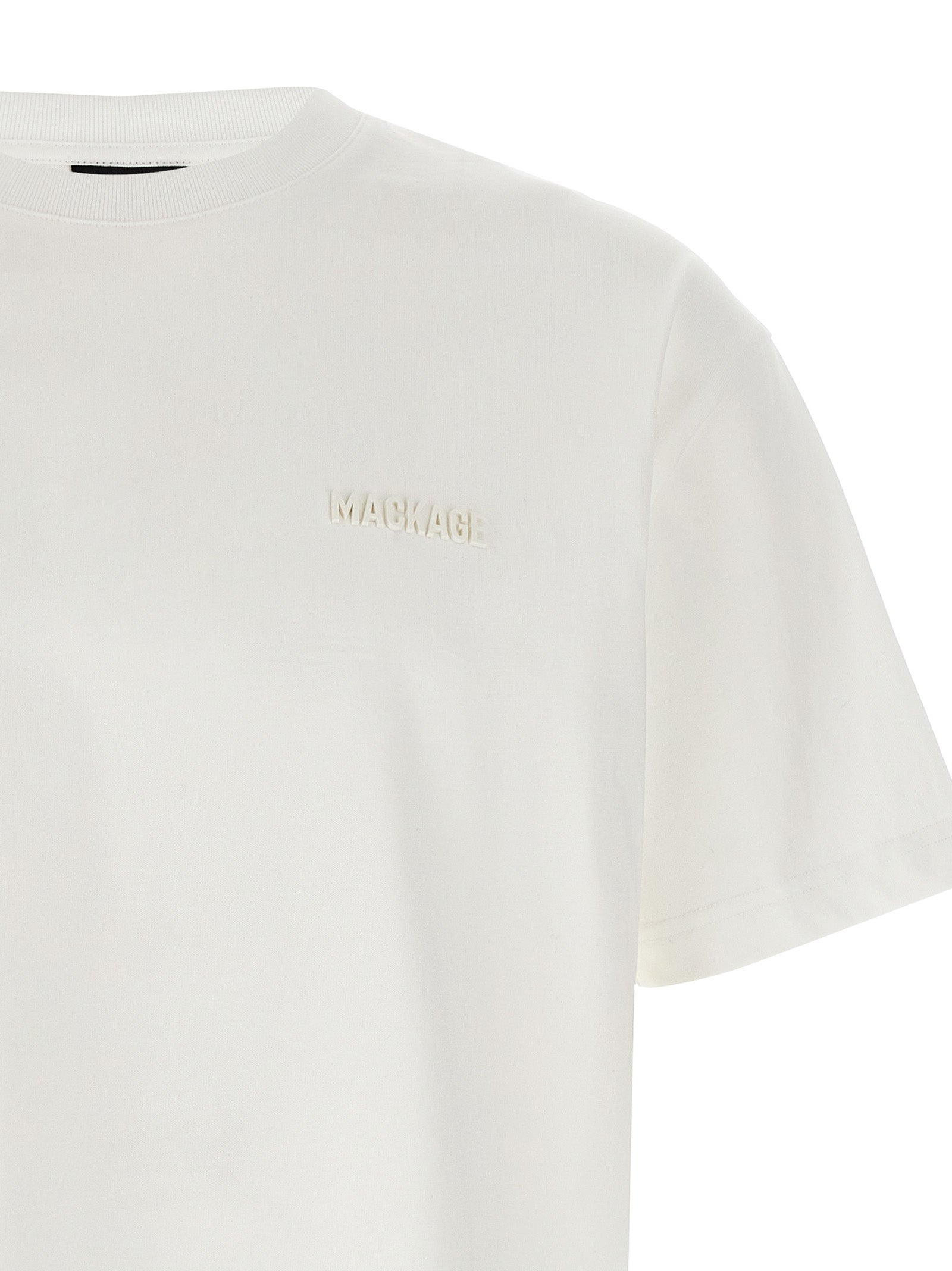 Mackage Weißes Baumwoll-T-Shirt