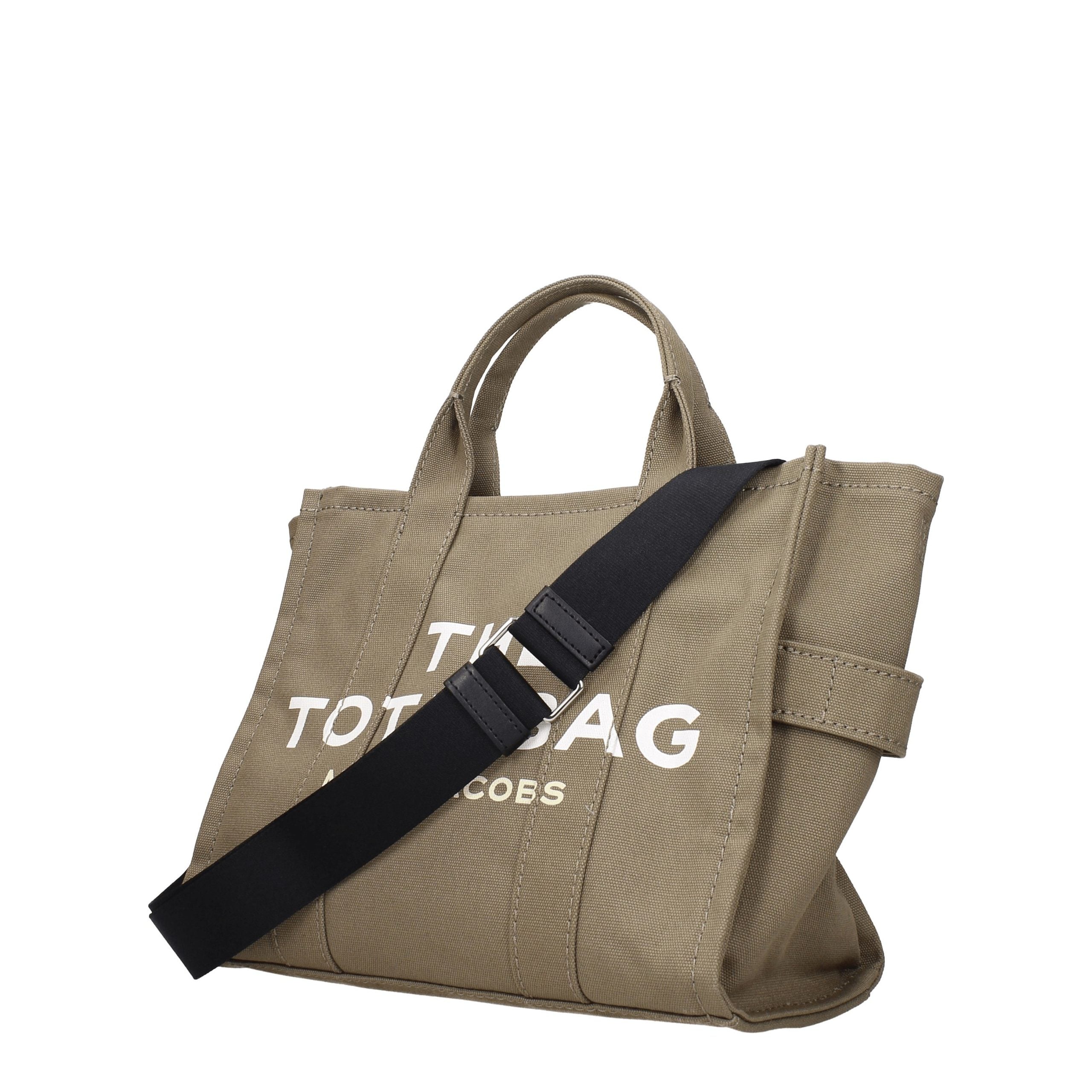 Marc Jacobs Grüne Stoffhandtasche