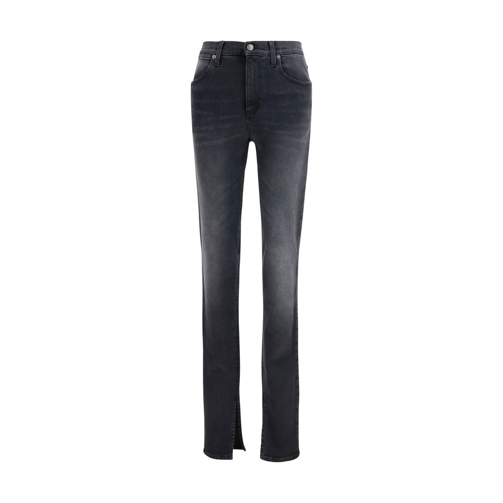 Gucci Schwarze Skinny Jeans aus Baumwolle
