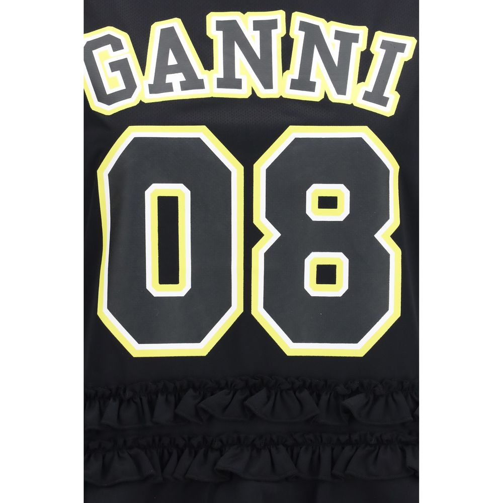 Ganni Schwarze Polyester-Sportbekleidung