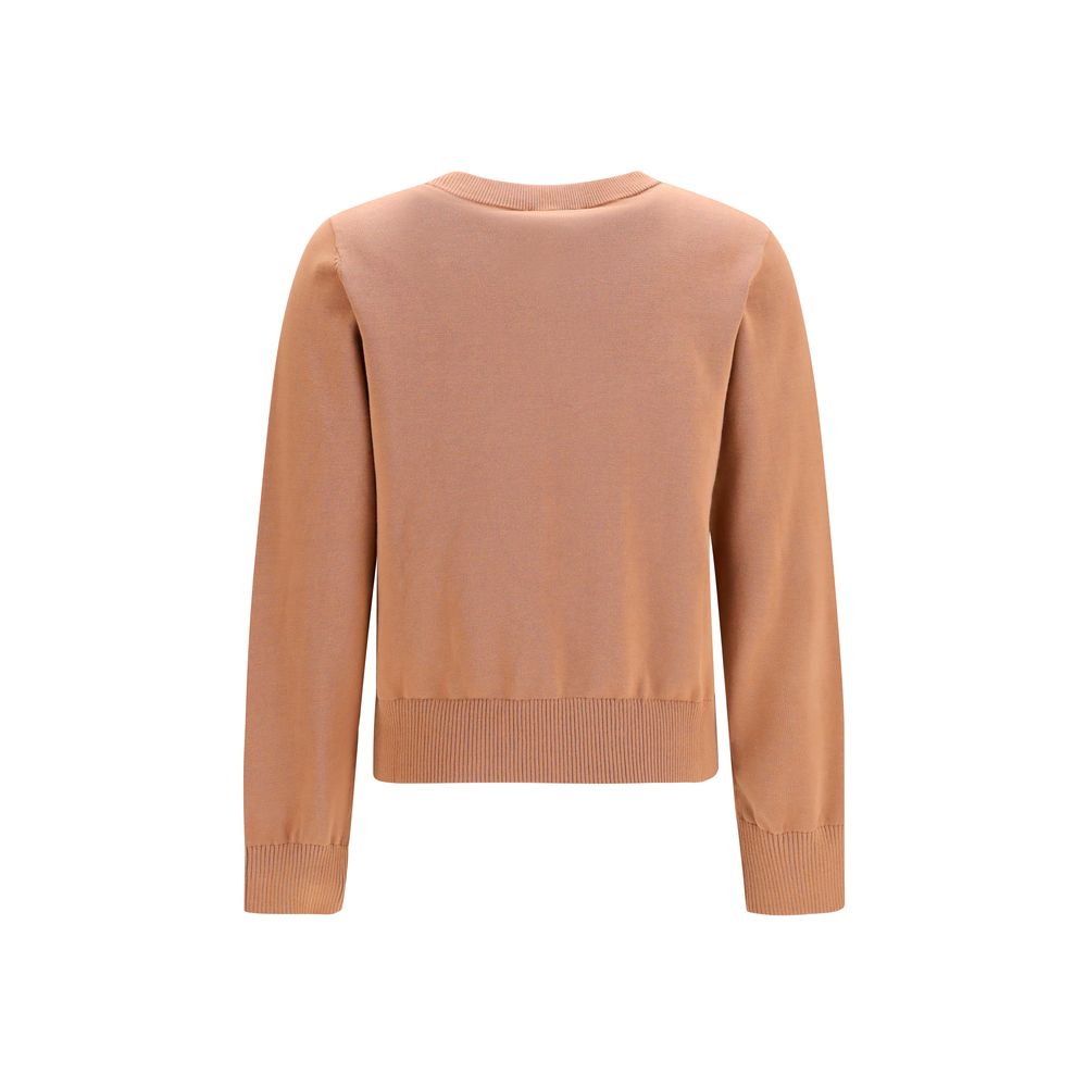 Ganni Beige Baumwoll-Sweatshirt