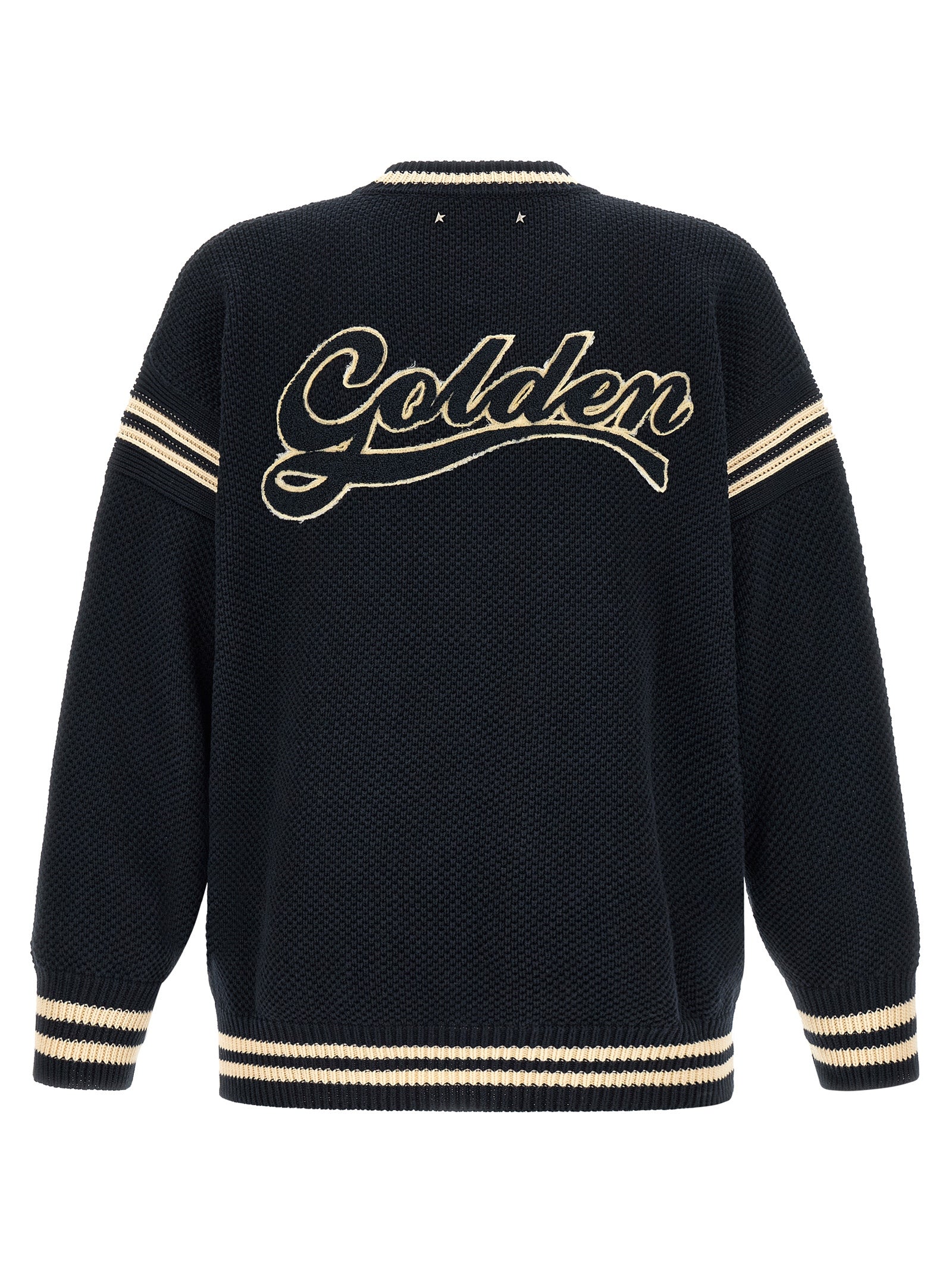 Golden Goose Blauer Baumwollcardigan