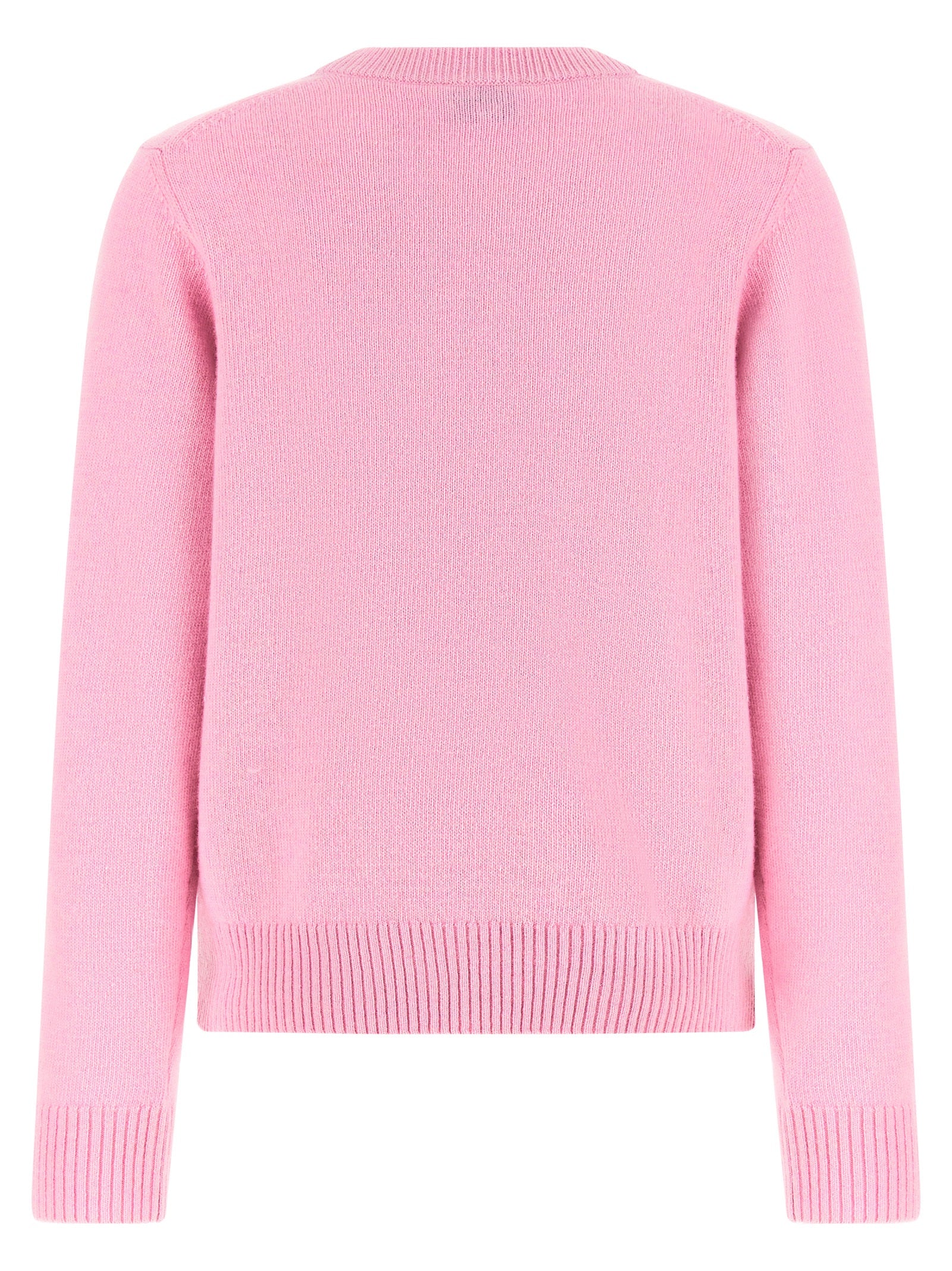 Ganni Mehrfarbige Wollstrickjacke
