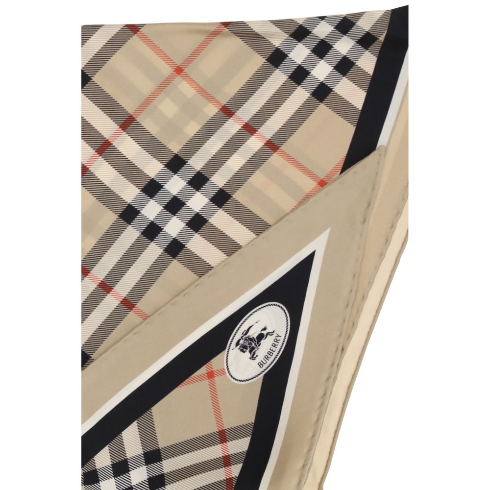 Burberry Beiger Seidenschal