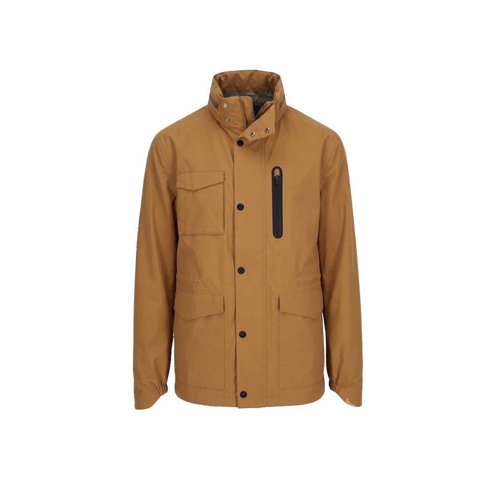 Herno Braune Shell-Jacke aus Polyester