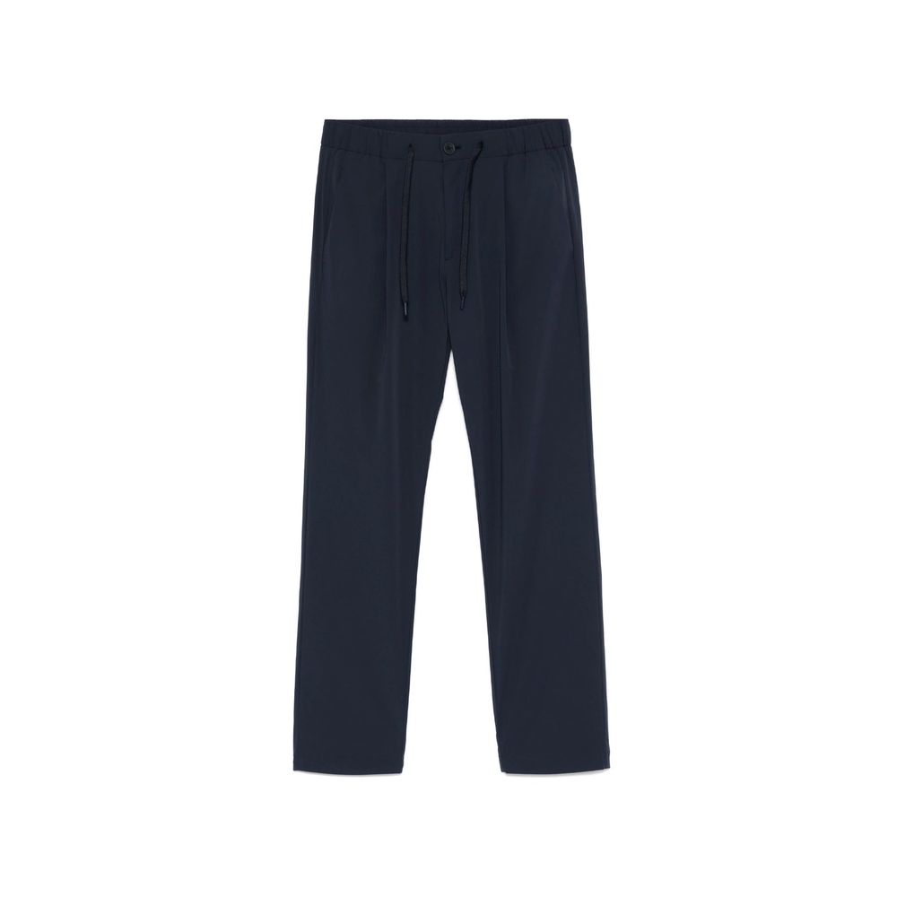 Herno Blaue Freizeithose aus Elasthan