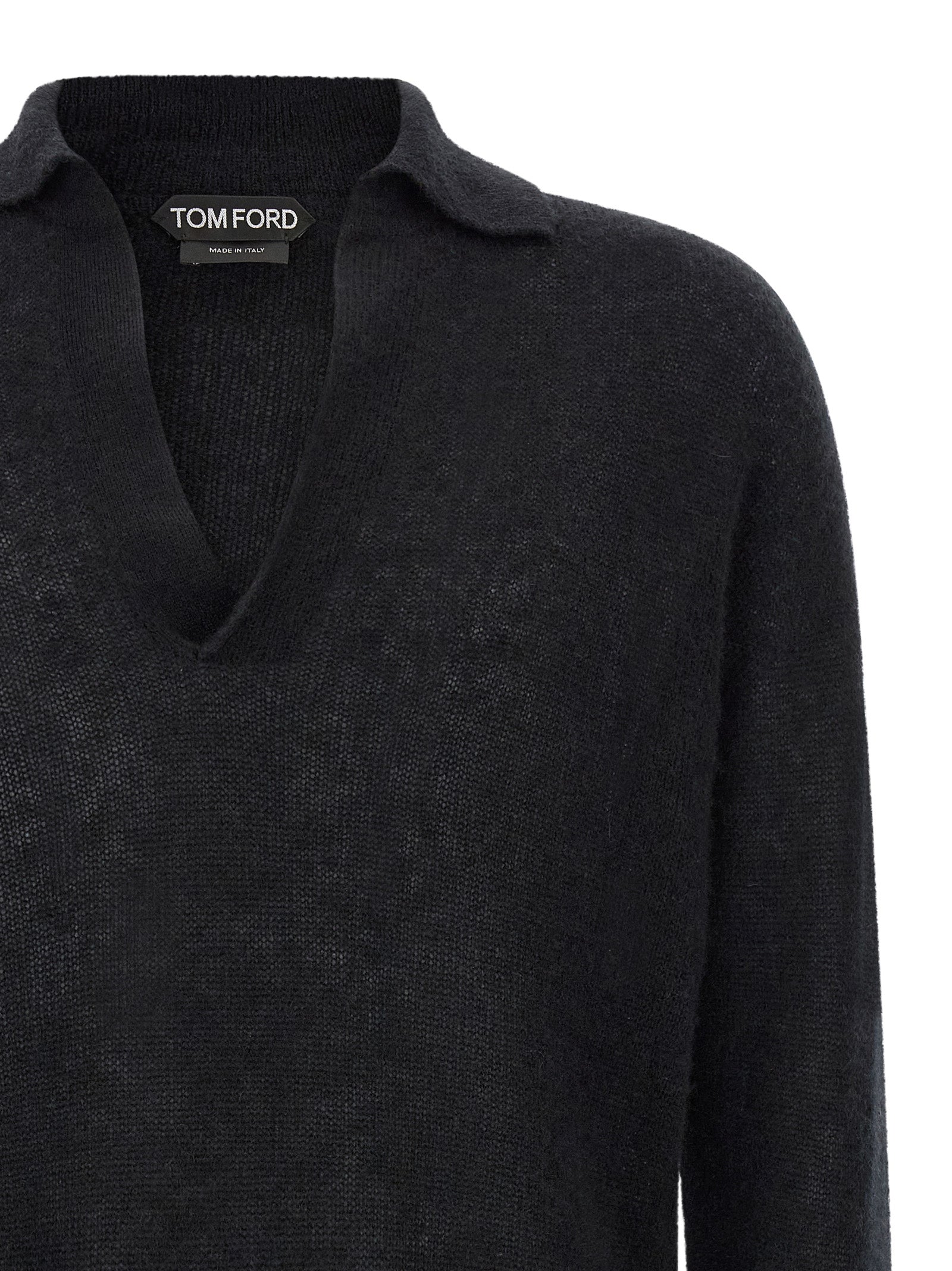 Tom Ford Schwarzer Kaschmir-Cardigan