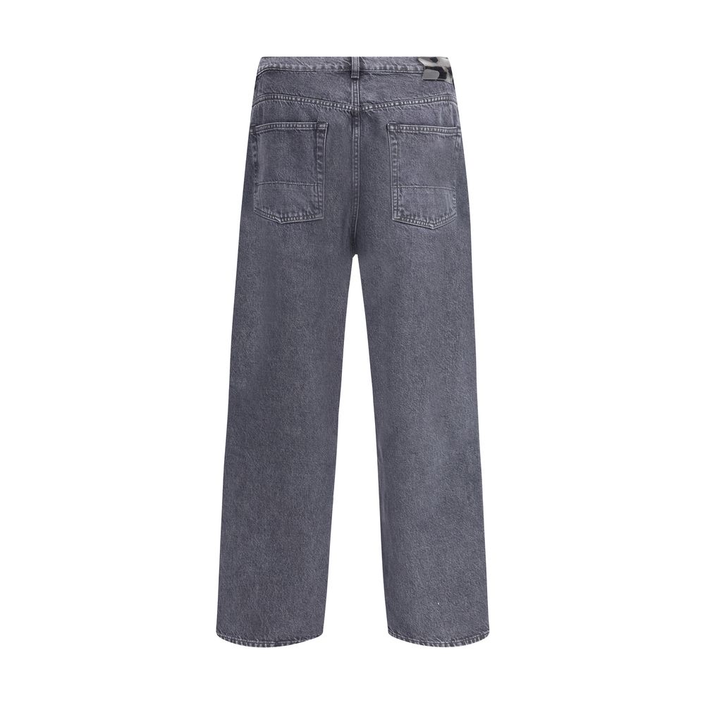 Our Legacy Schwarze Baumwolljeans im Relaxed Fit