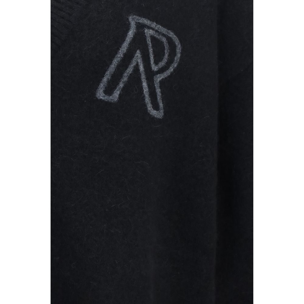 Represent Schwarzer Alpaka Vicugna Pacos Cardigan