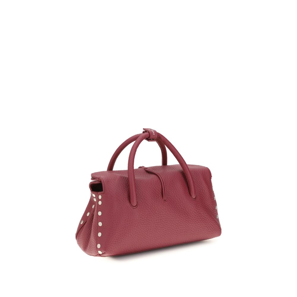 Zanellato Multicolor Calf Leather Bos Taurus Schultertasche