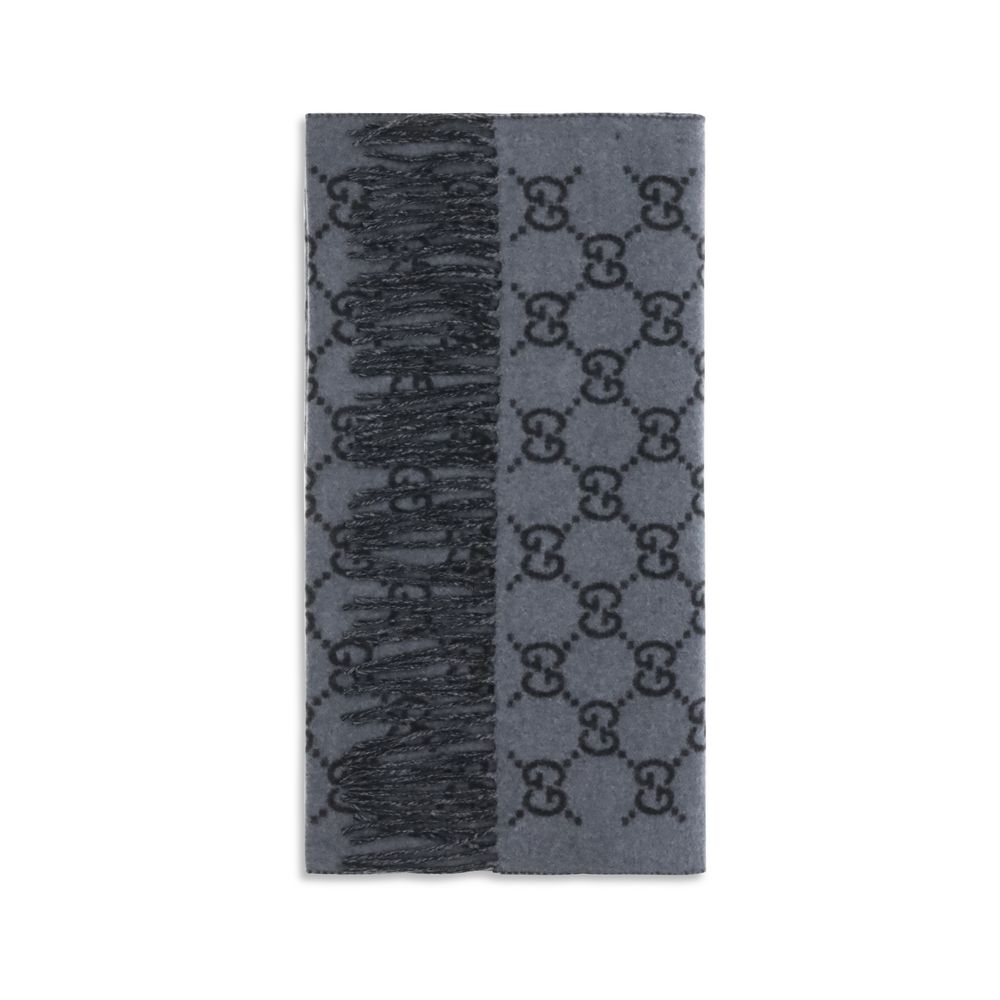 Gucci Blauer Kaschmir-Foulard