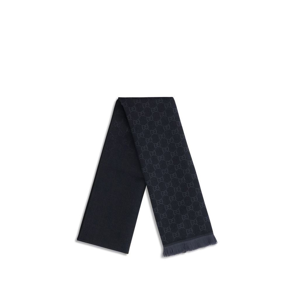 Gucci Schwarzer Wollschal