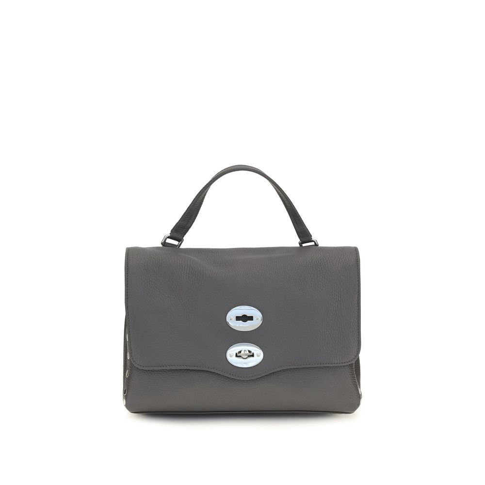 Zanellato Graue Kalbsleder Bos Taurus Schultertasche