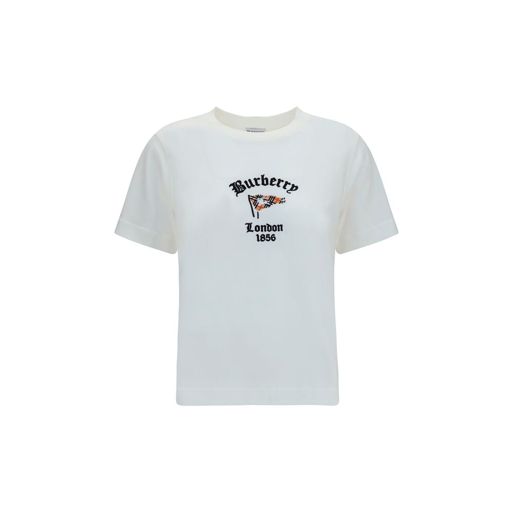 Burberry Weißes Baumwoll-T-Shirt