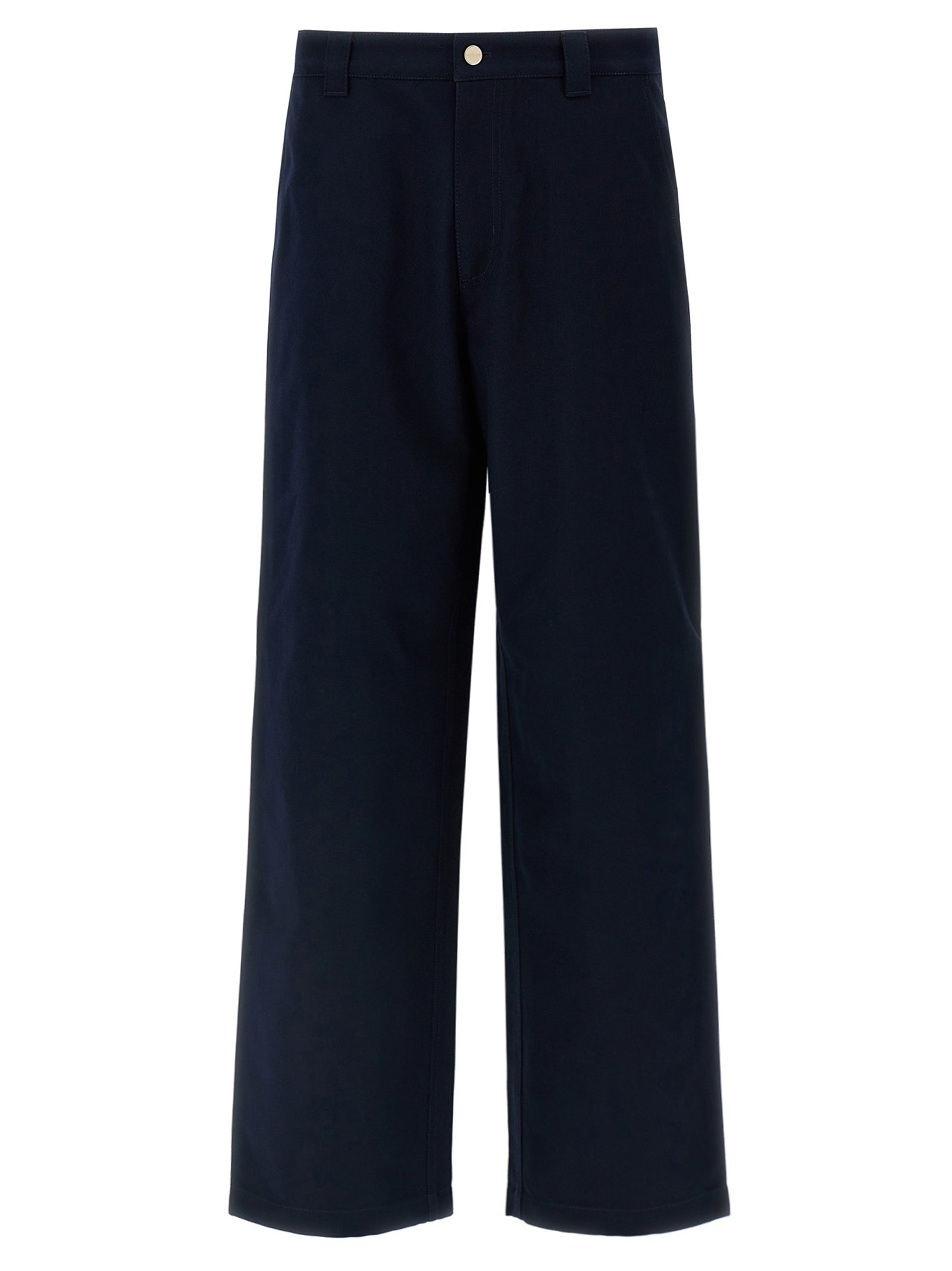 Gucci Blaue Baumwoll-Freizeithose