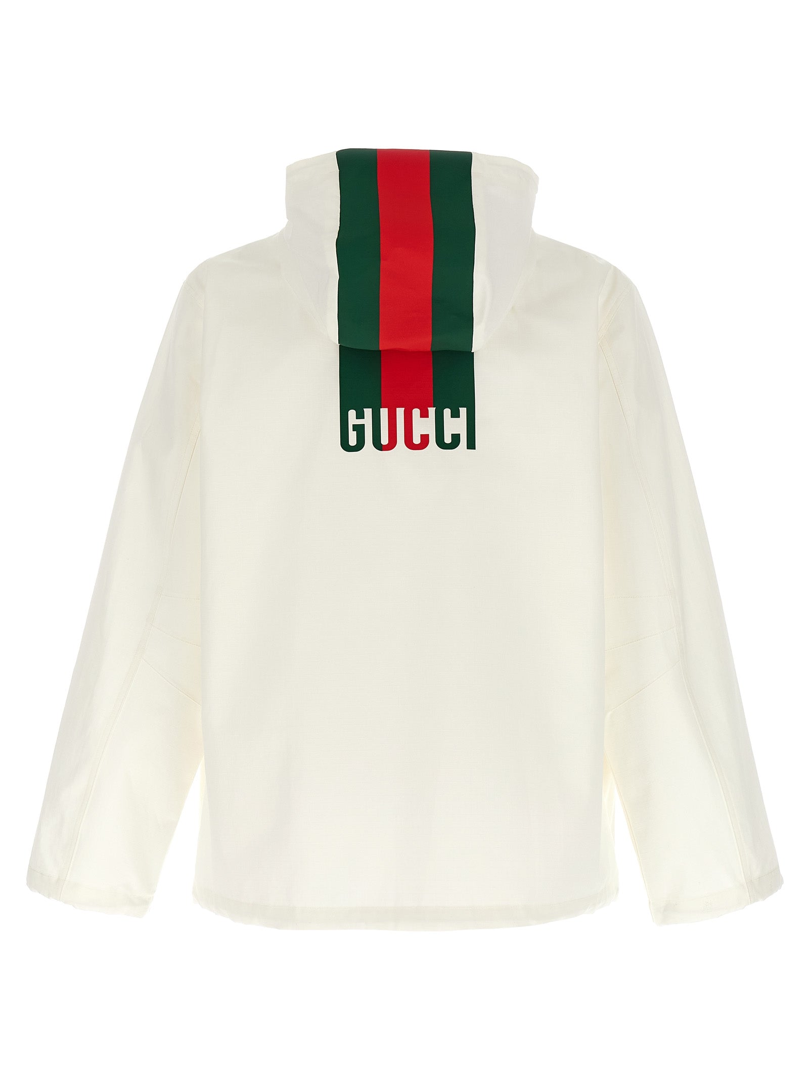 Gucci Weiße Baumwoll-Strickjacke