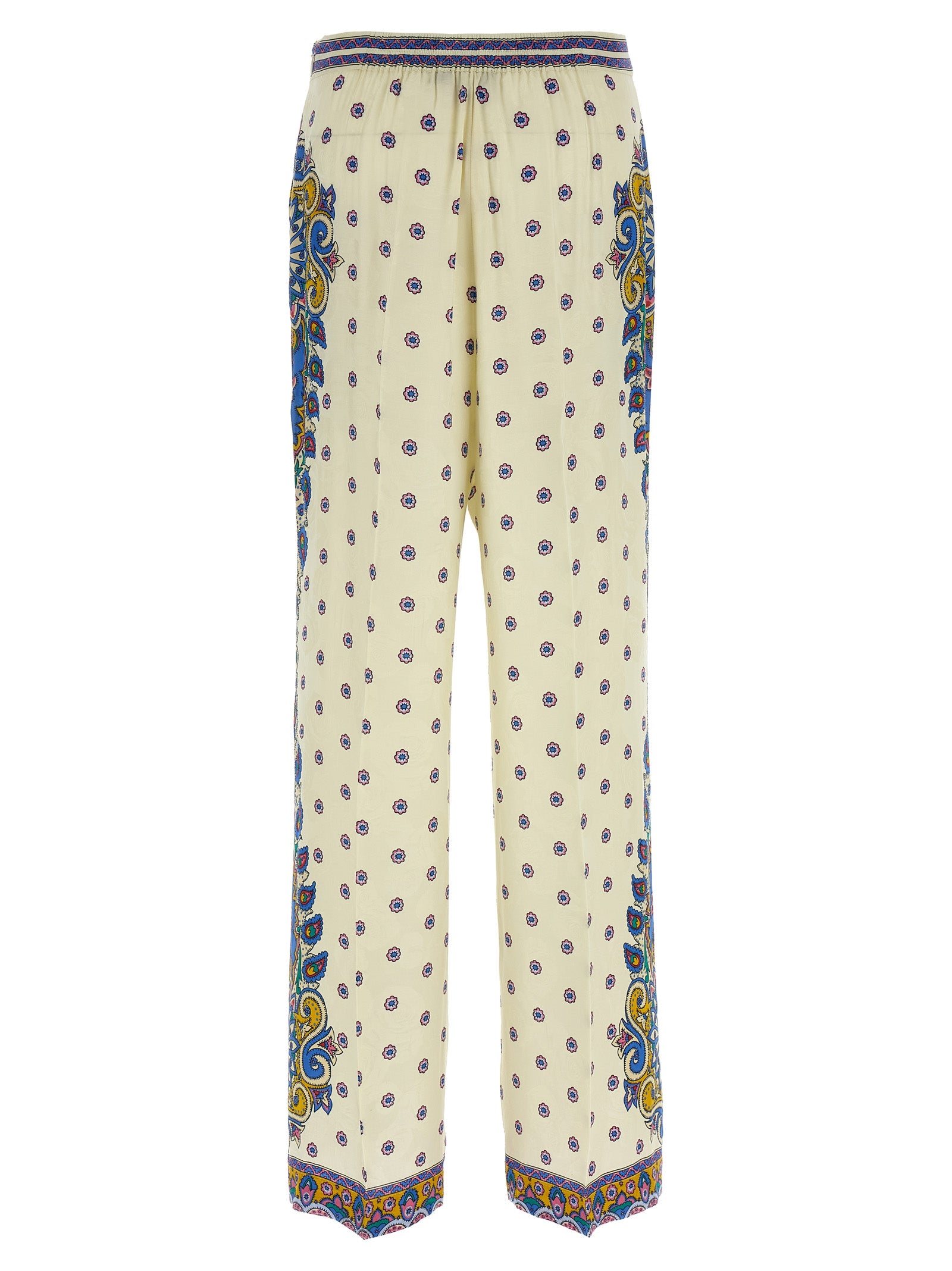Etro Weiße Freizeithose aus Viskose