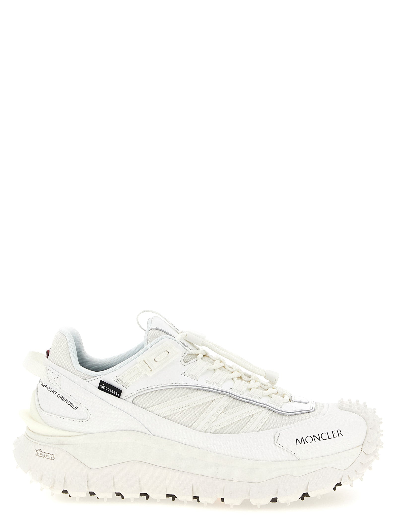 Moncler Weiße Sneaker aus Polyamid