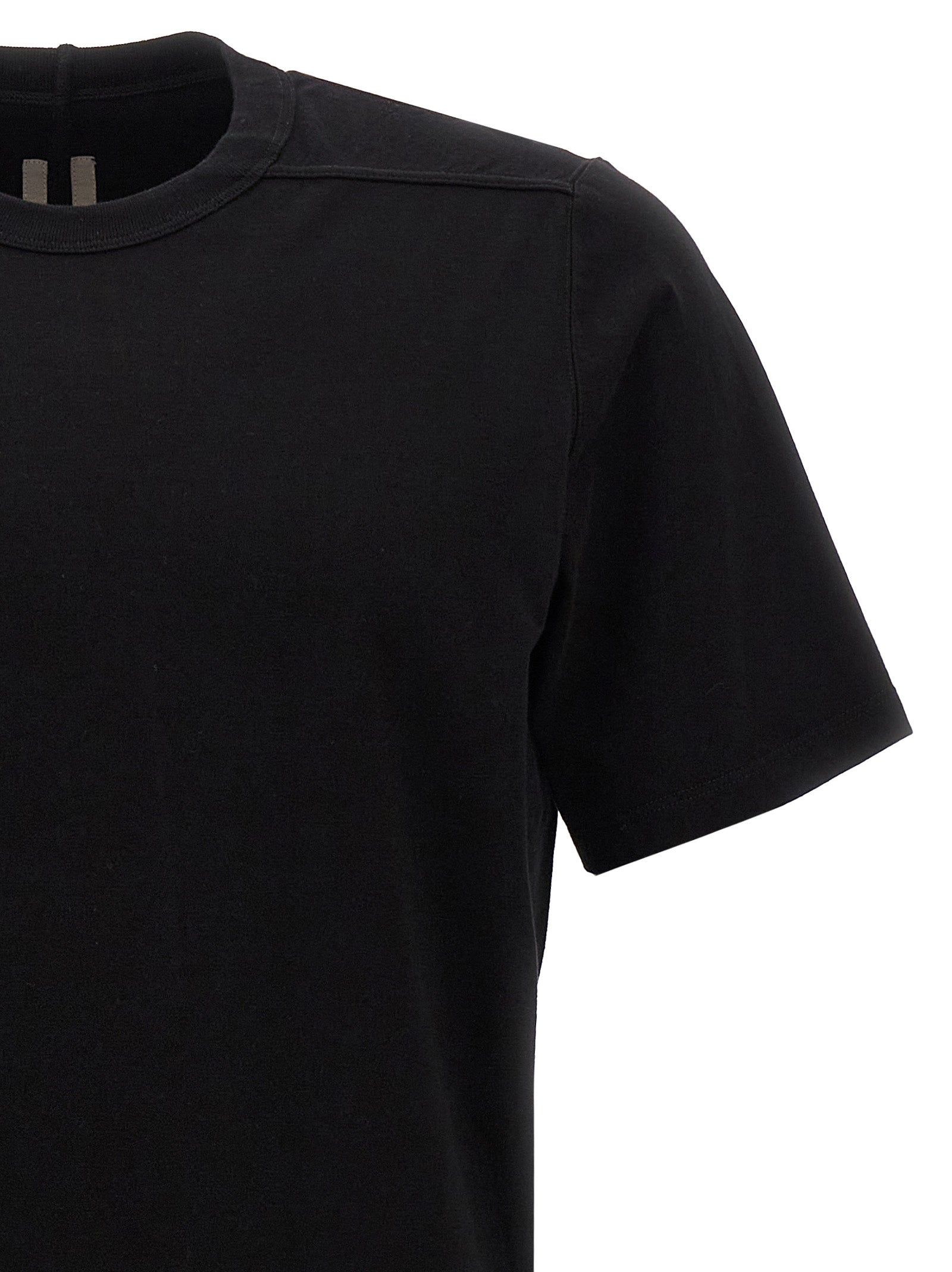 Rick Owens Schwarzes Baumwoll-T-Shirt