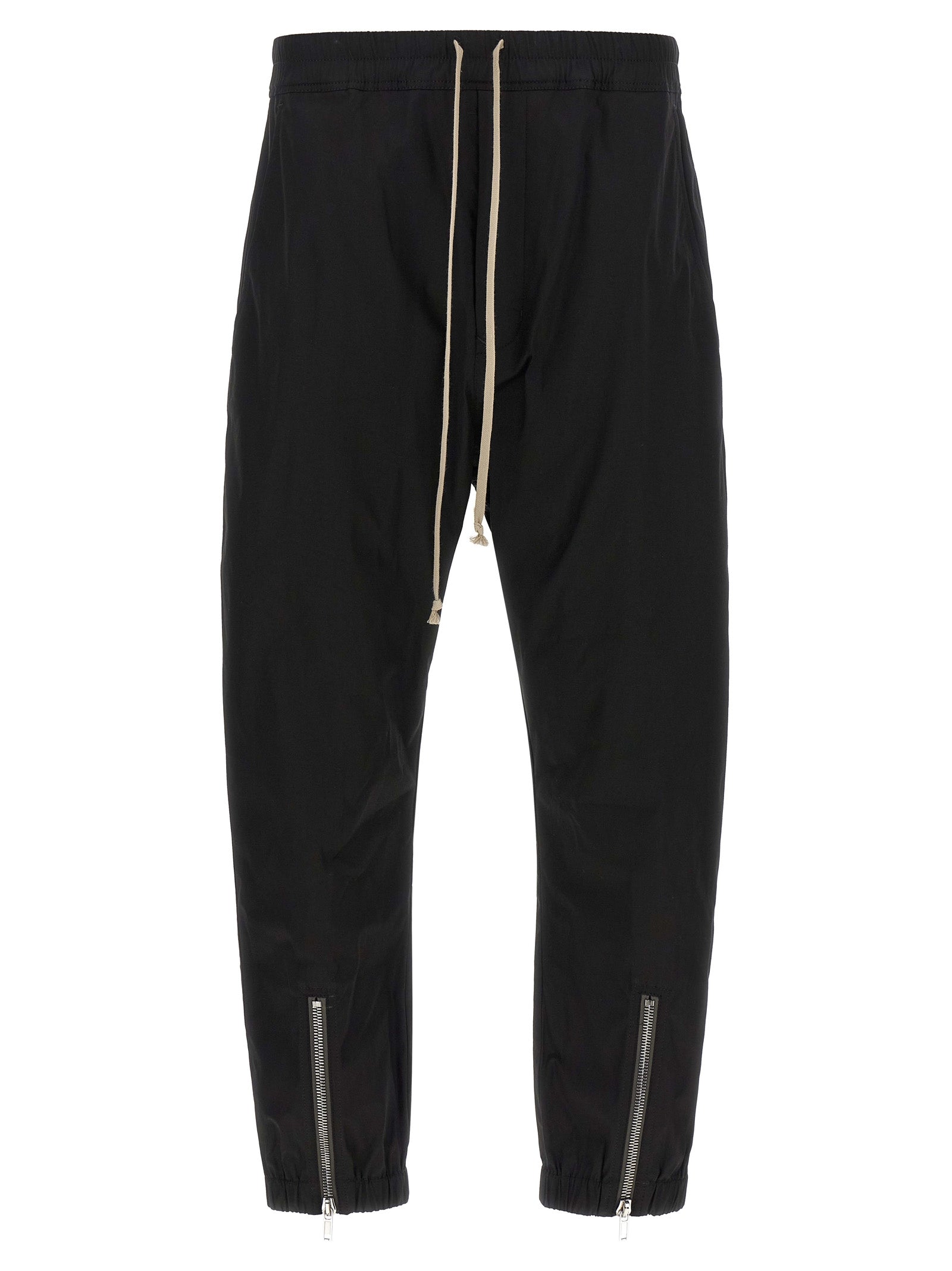 Rick Owens Schwarze Baumwoll-Jogginghose (Trainingshose)