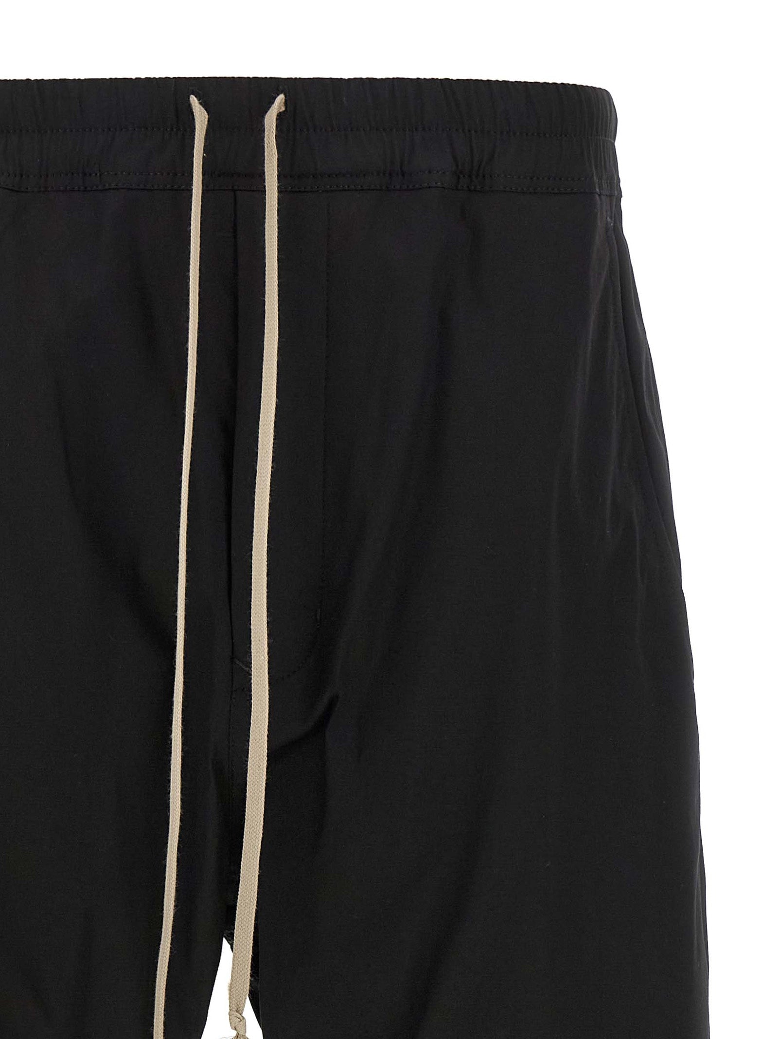 Rick Owens Schwarze Baumwoll-Jogginghose (Trainingshose)