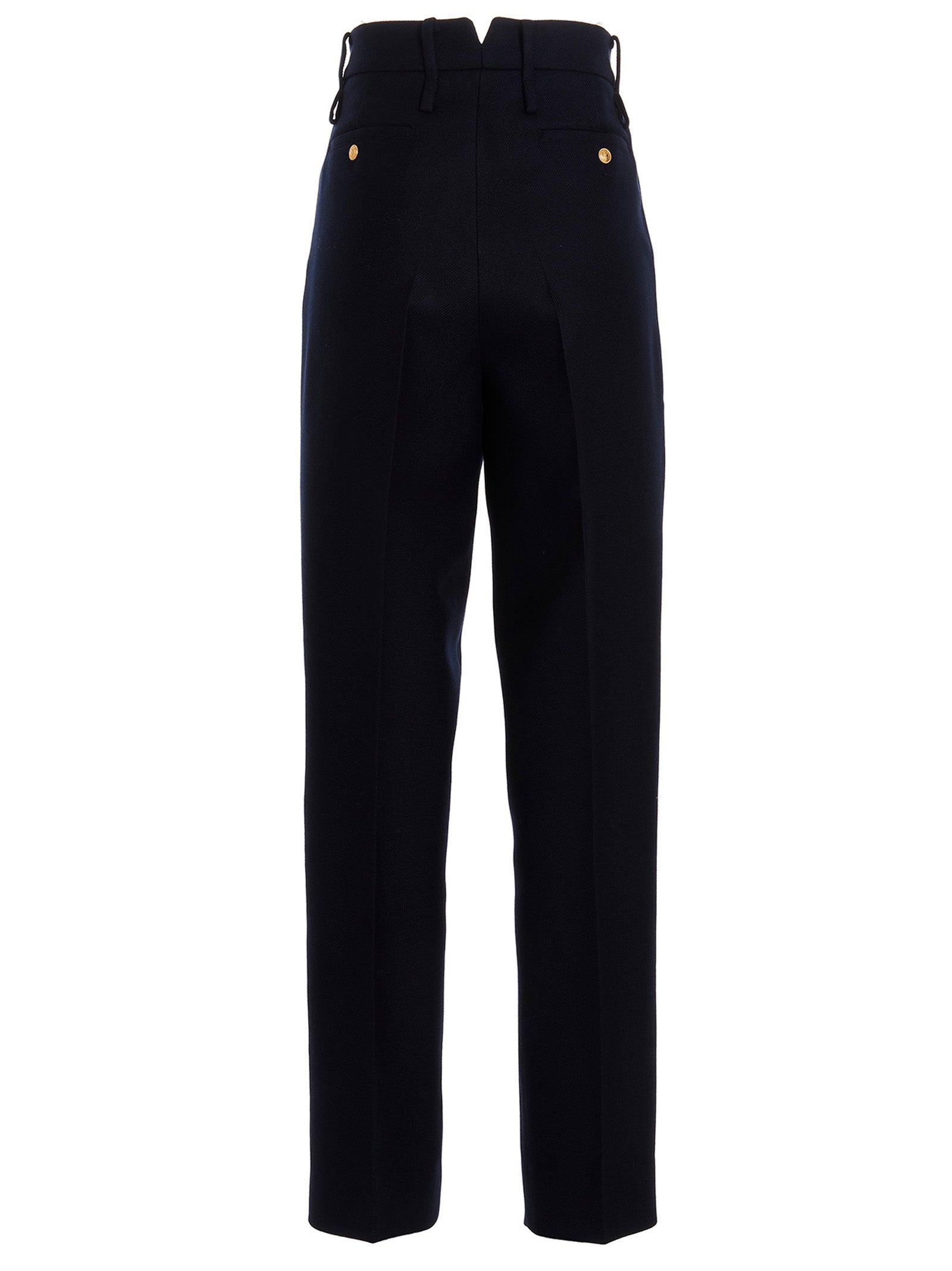 Gucci Blaue Kaschmir-Freizeithose