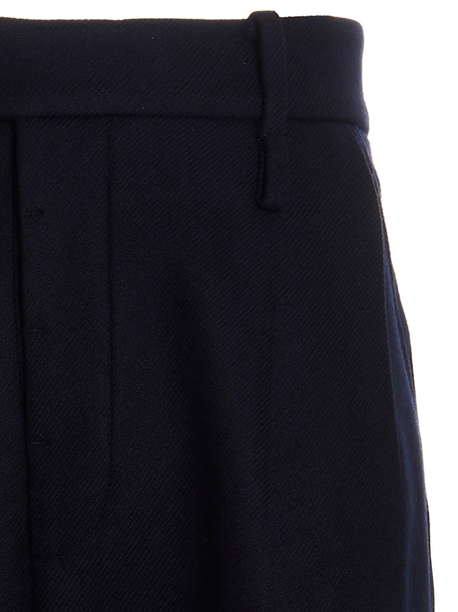 Gucci Blaue Kaschmir-Freizeithose
